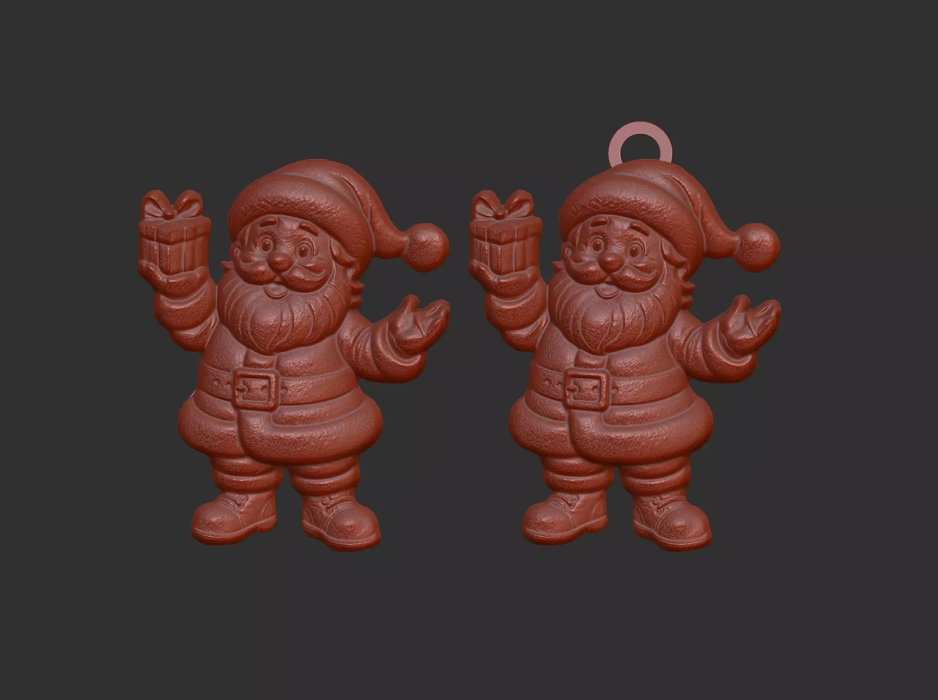 sanda with gift one cnc model 3D print model_10