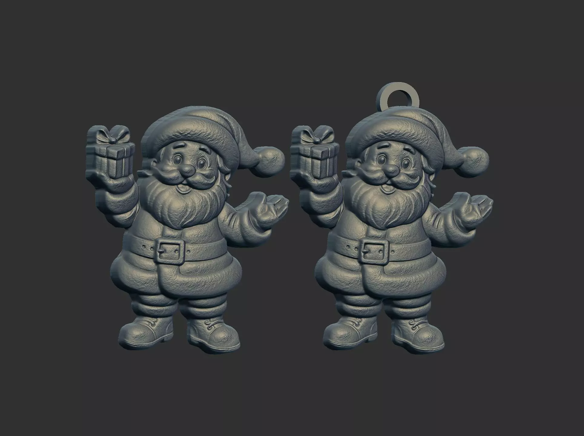 sanda with gift one cnc model 3D print model_14