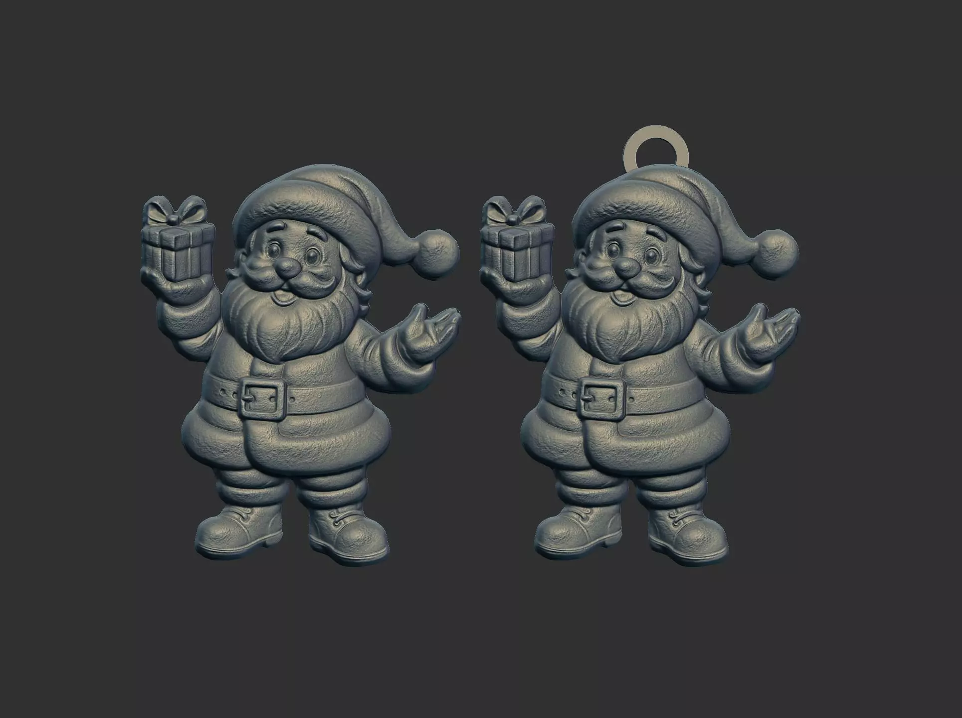 sanda with gift one cnc model 3D print model_8