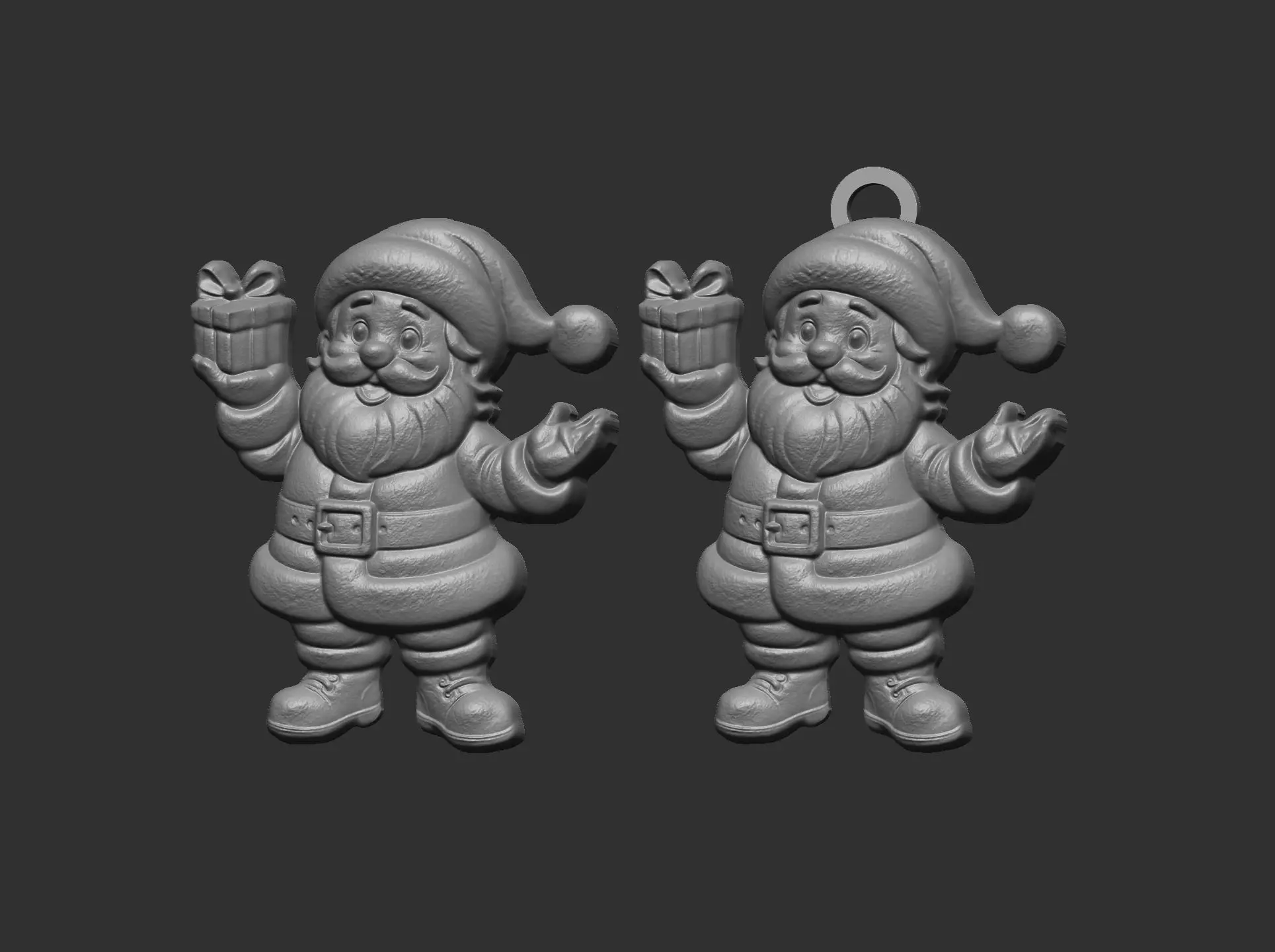 sanda with gift one cnc model 3D print model_2