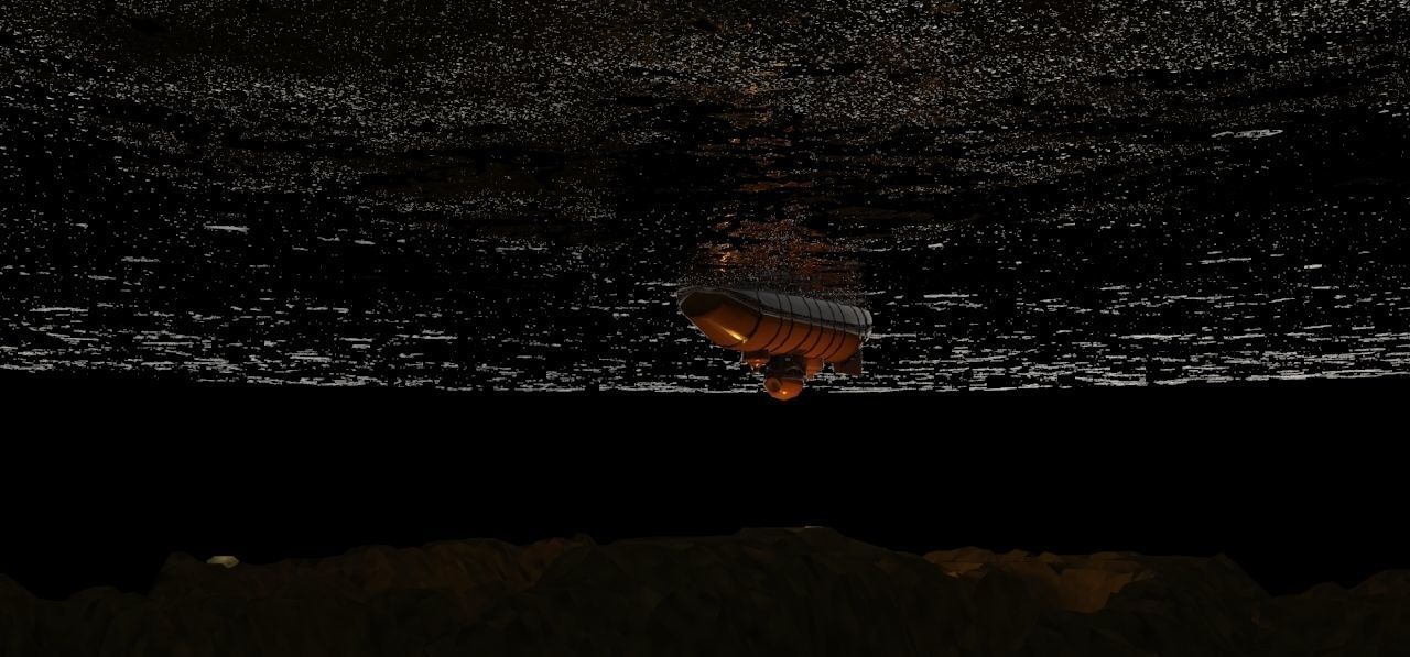 Bathyscaphe Trieste Free 3D model_2