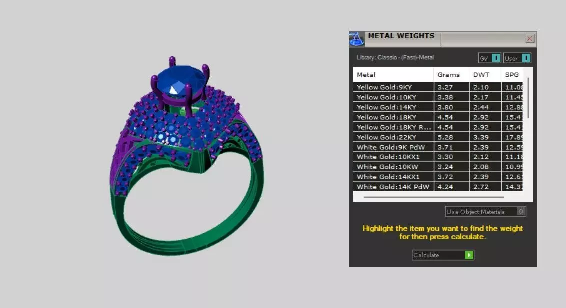 Rings 3D print model_4