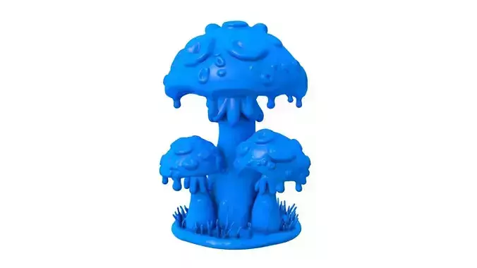 morel - Cartoon Mushroom - Cartoon Mushroom stl - Mushroom 