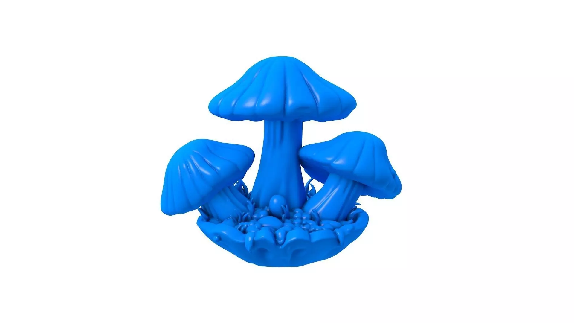 morel - Cartoon Mushroom - Cartoon Mushroom stl - Mushroom 3D print model