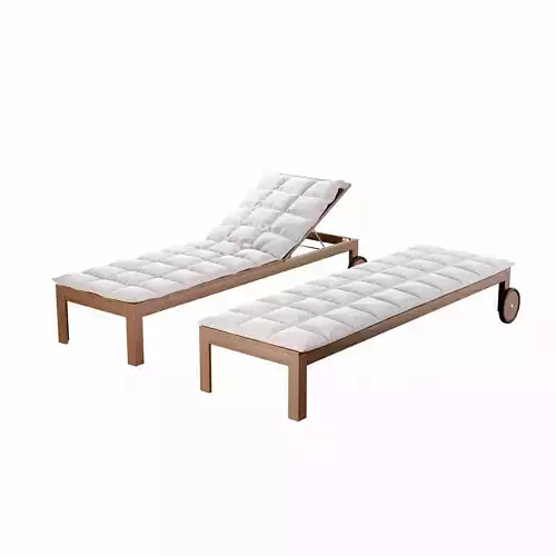 Sun Lounger Pad Cushion