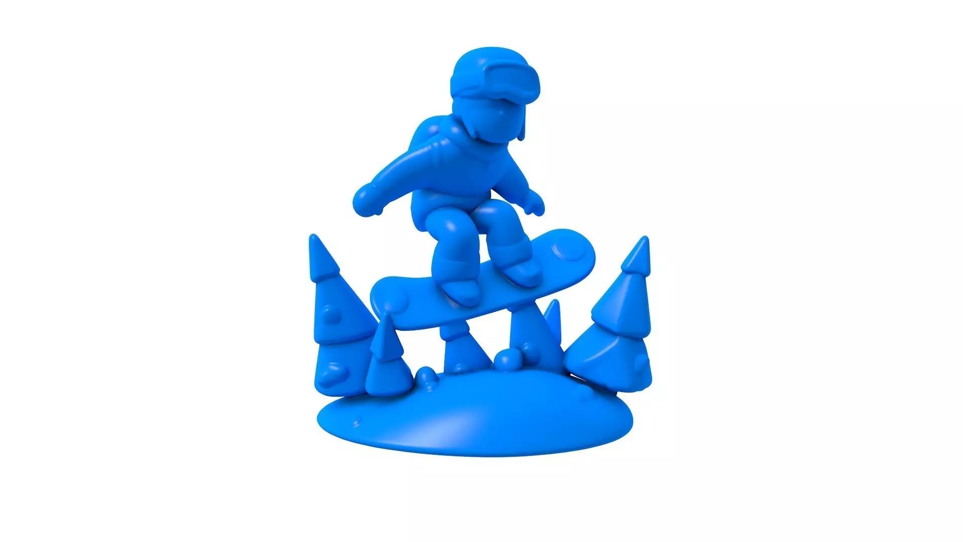 snowboard -snowboard stl - ski - ski stl -winter -snow  3D print model_0