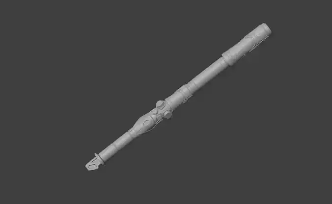 moon knight staff 3d stl printing