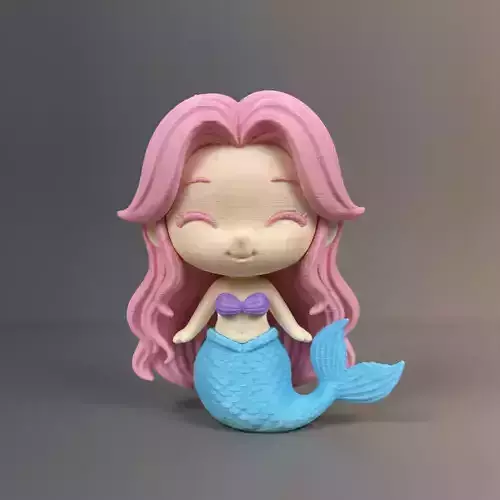 chibi mermaid