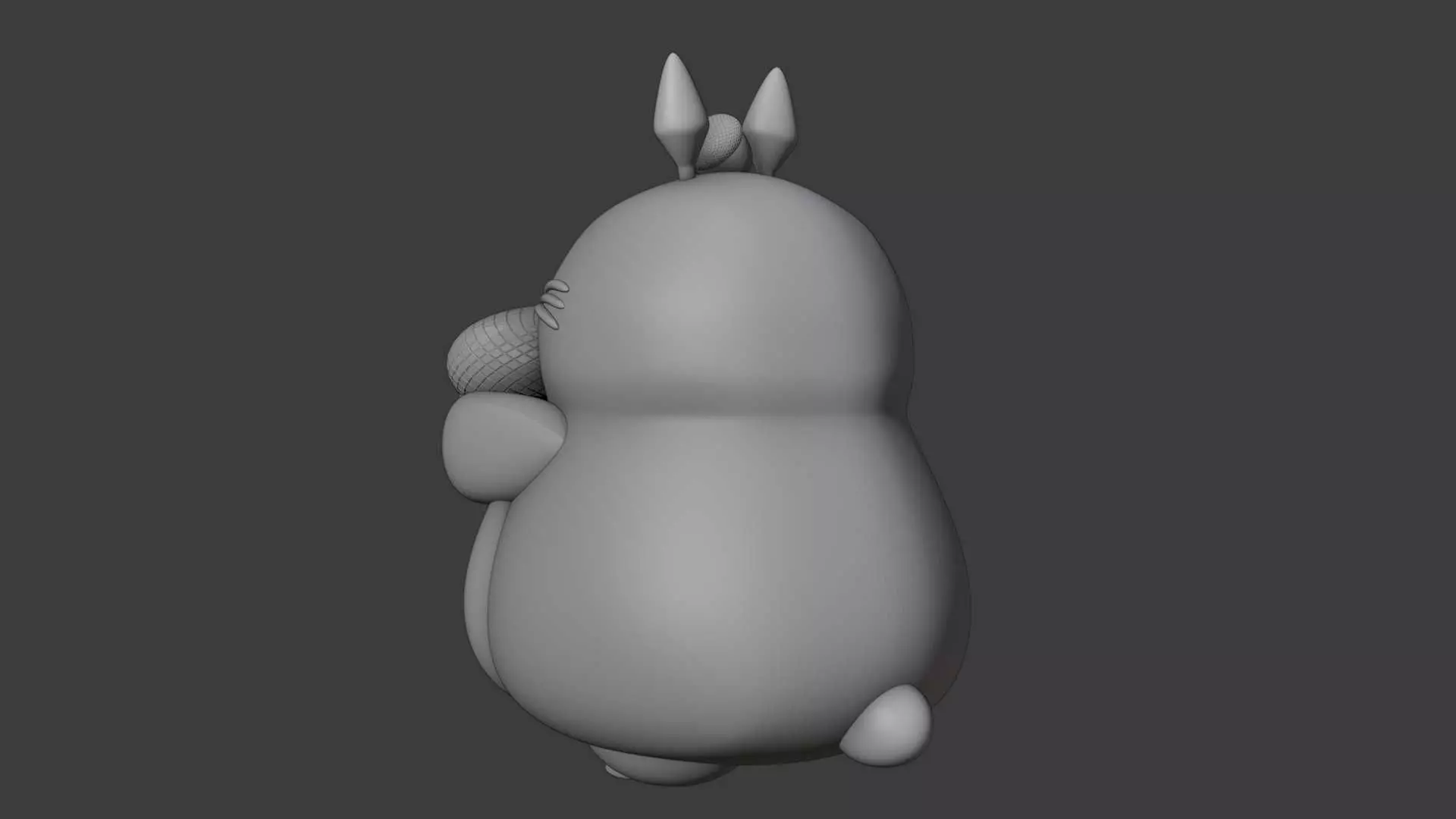 totoro 03 3D print model_6