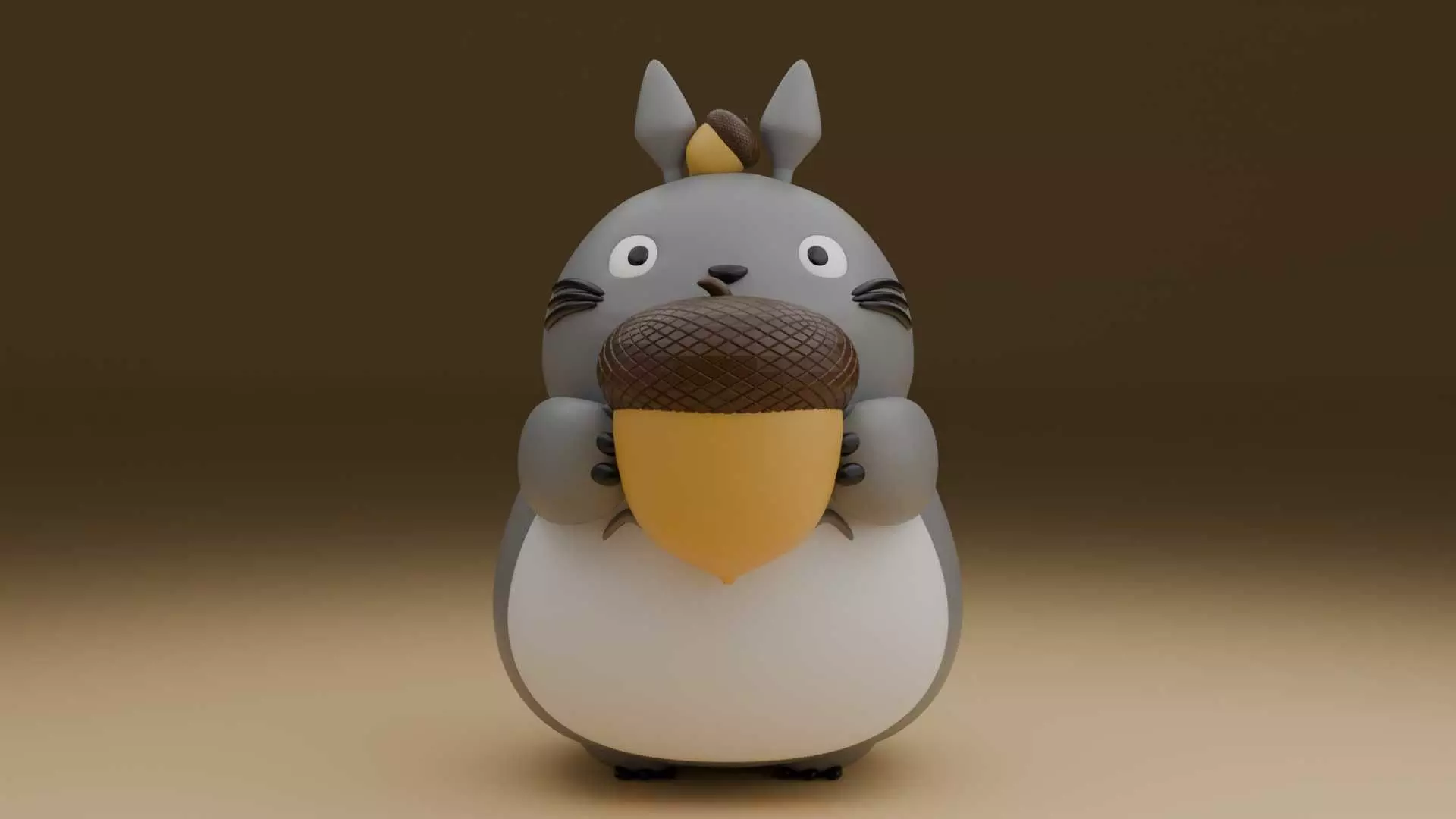 totoro 03 3D print model_0