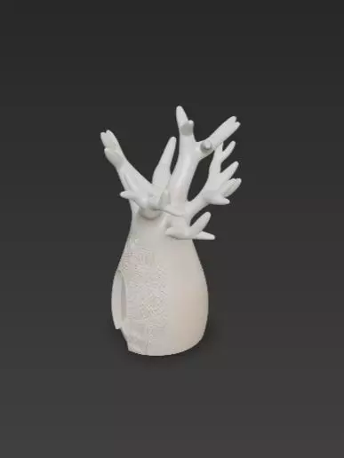 3D Baobab Tree With Hollow Model 3D print model_6