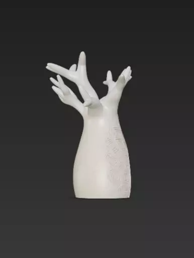 3D Baobab Tree With Hollow Model 3D print model_11