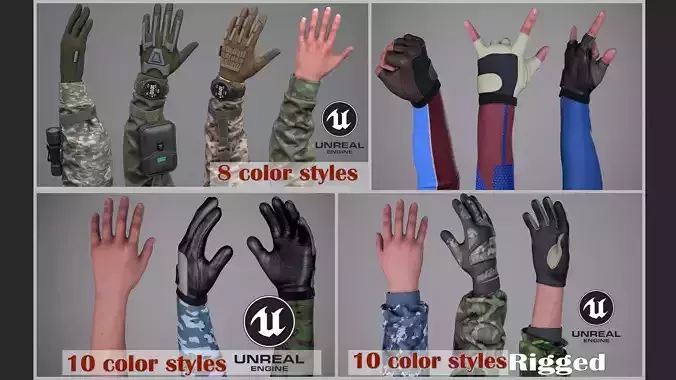 FPS Arms Pack 01-04 Mega Bundle