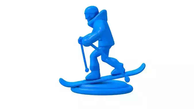 snowboard - snowboard stl - ski - ski stl -  winter -  snow 