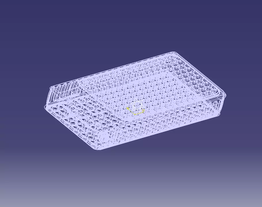 Power Bank Enclosure Honeycomb Style 3D print model_16