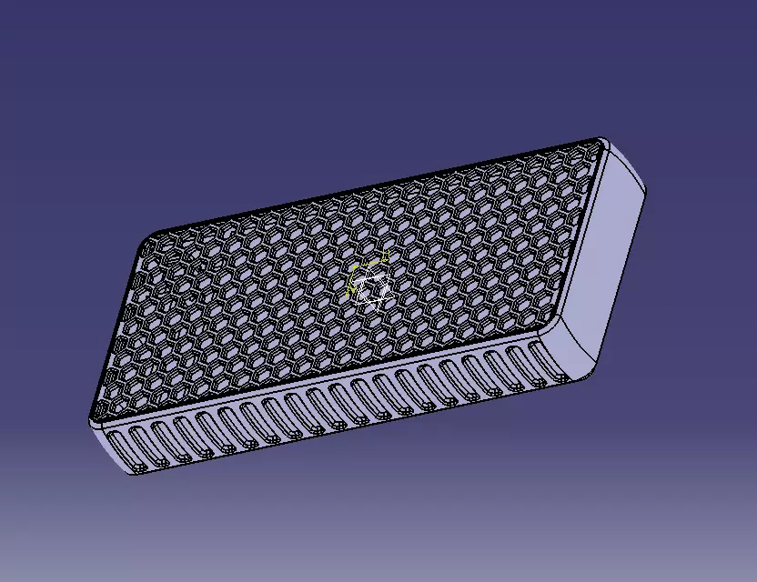 Power Bank Enclosure Honeycomb Style 3D print model_13