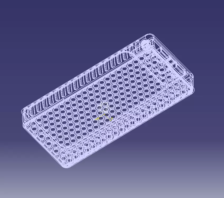 Power Bank Enclosure Honeycomb Style 3D print model_31