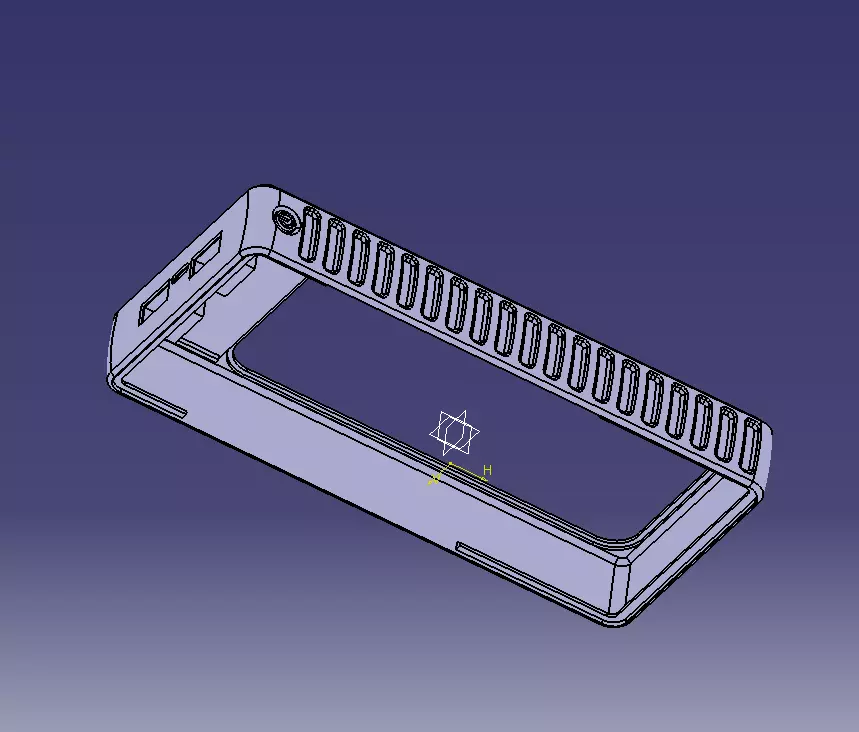 Power Bank Enclosure Honeycomb Style 3D print model_36