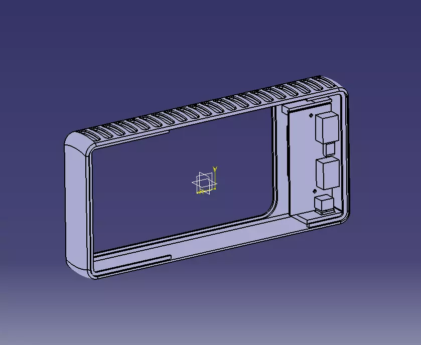 Power Bank Enclosure Honeycomb Style 3D print model_32