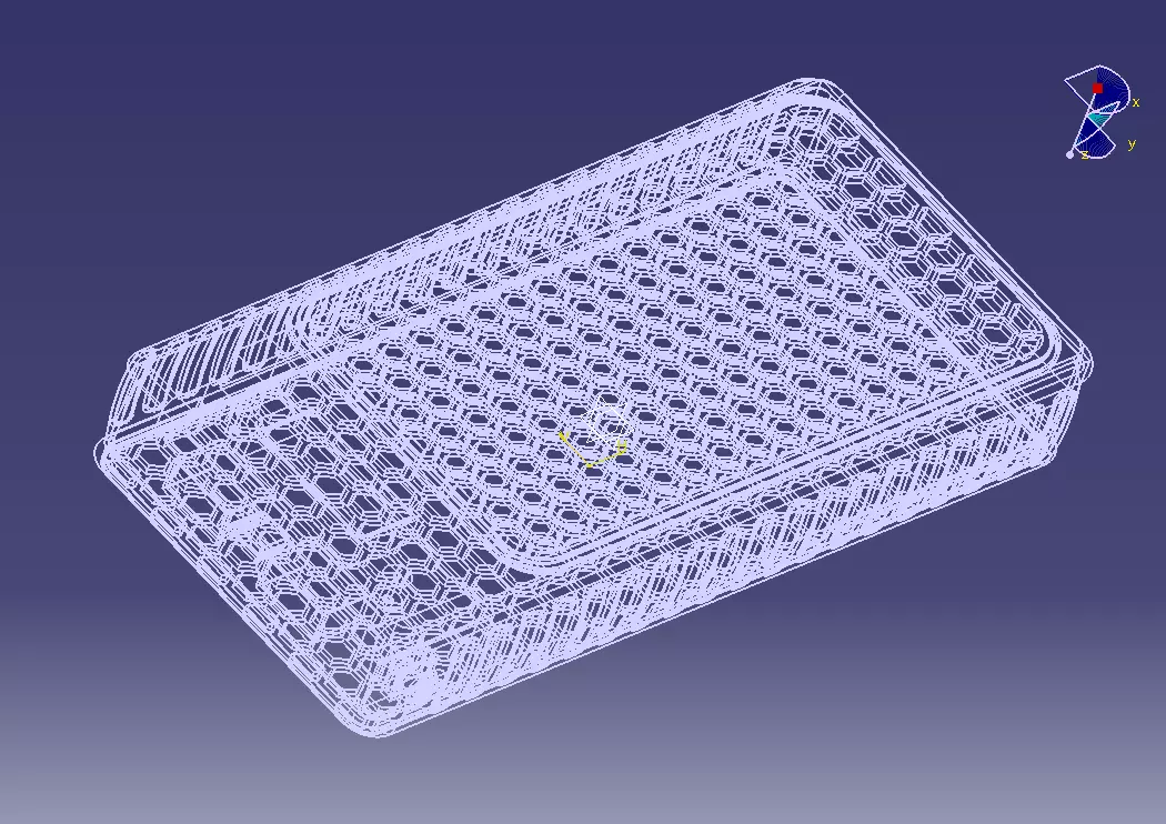 Power Bank Enclosure Honeycomb Style 3D print model_18