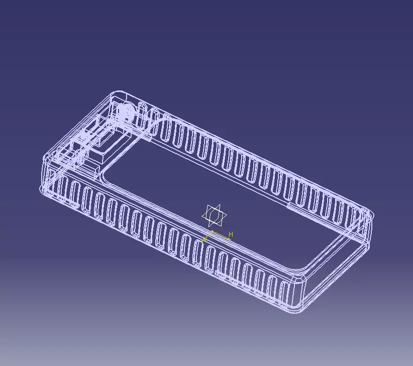 Power Bank Enclosure Honeycomb Style 3D print model_37