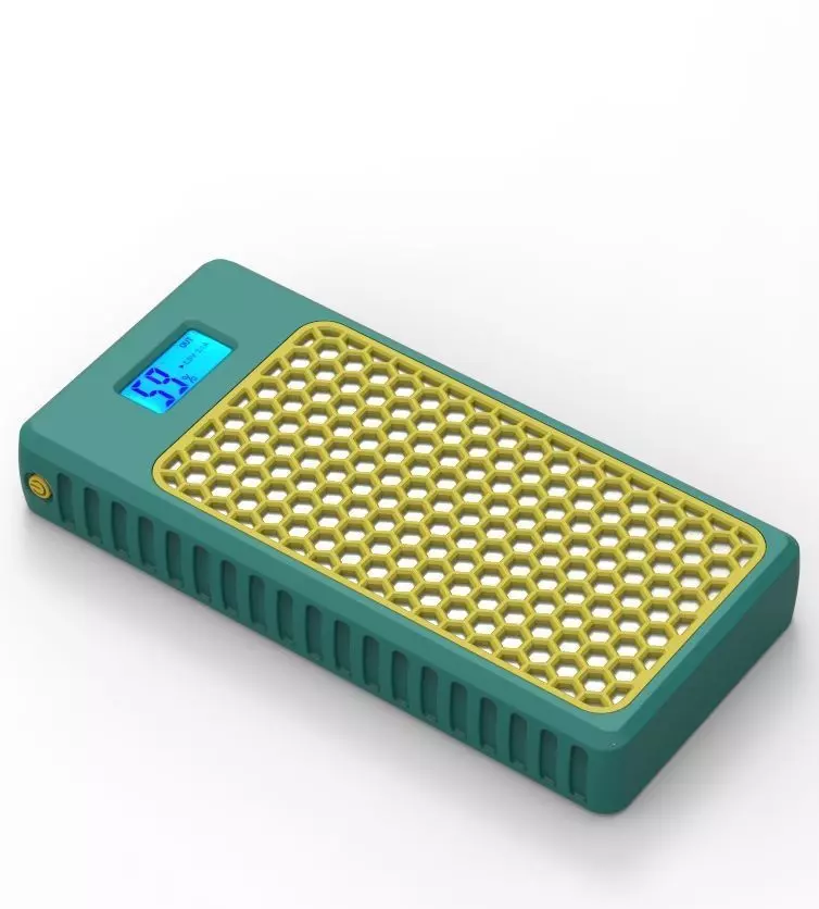 Power Bank Enclosure Honeycomb Style 3D print model_52