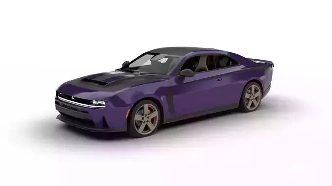 Dodge Charger SIXPACK Sema 2025 3d model