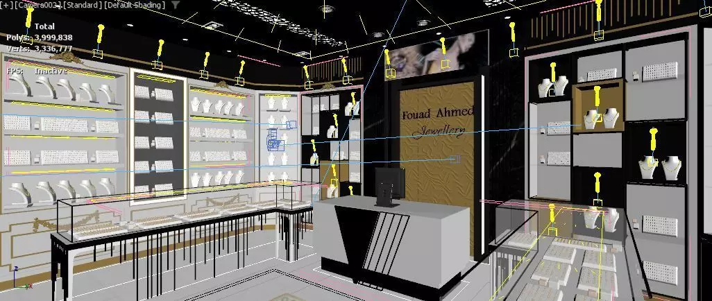 jewellery shop 3D model_6