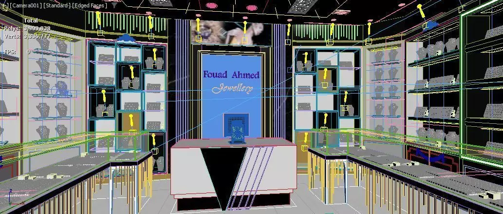 jewellery shop 3D model_12