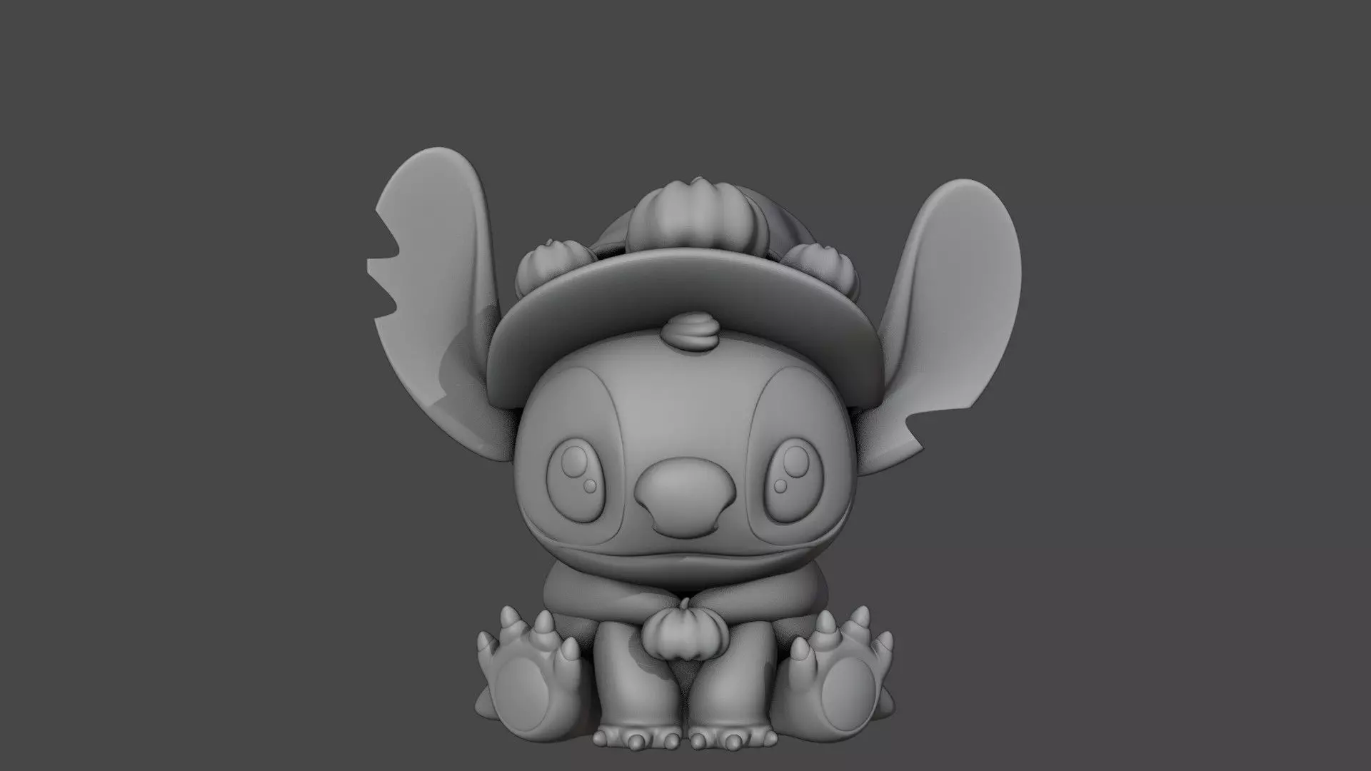 Halloween stitch 08 3D print model_1
