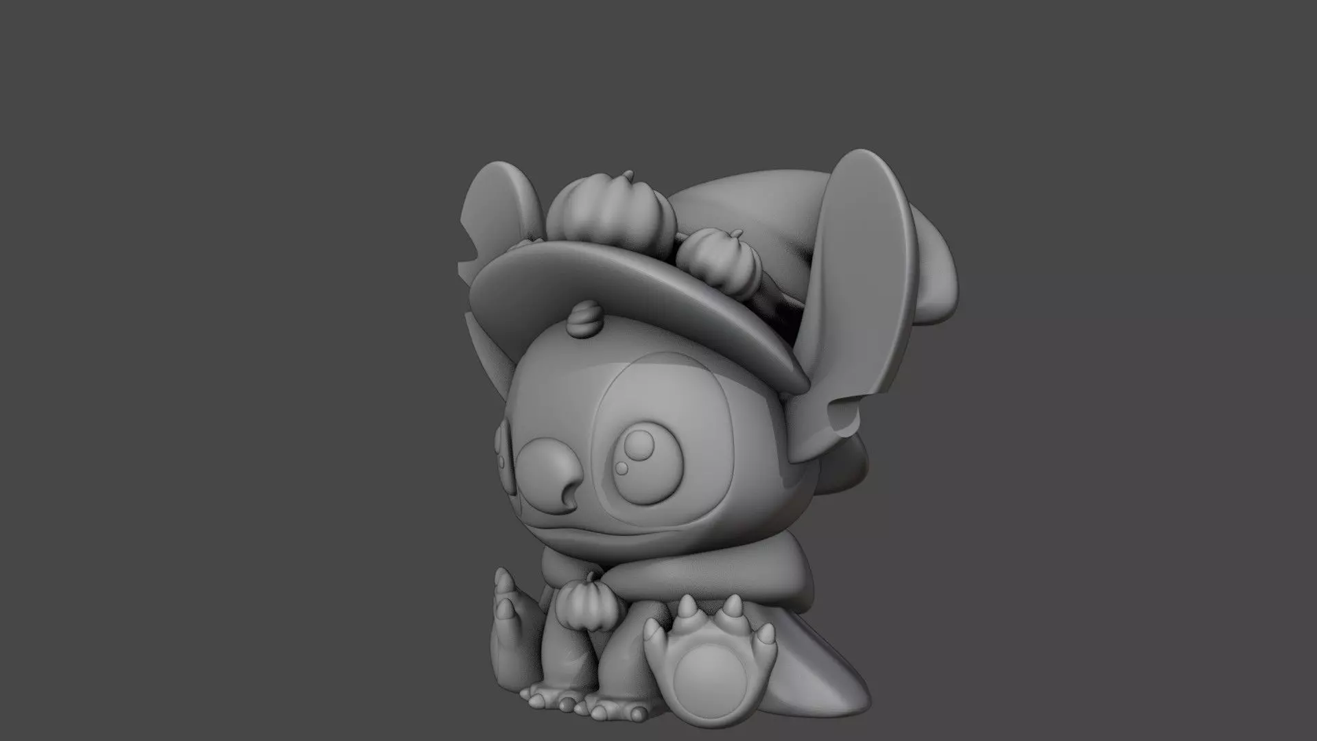 Halloween stitch 08 3D print model_8