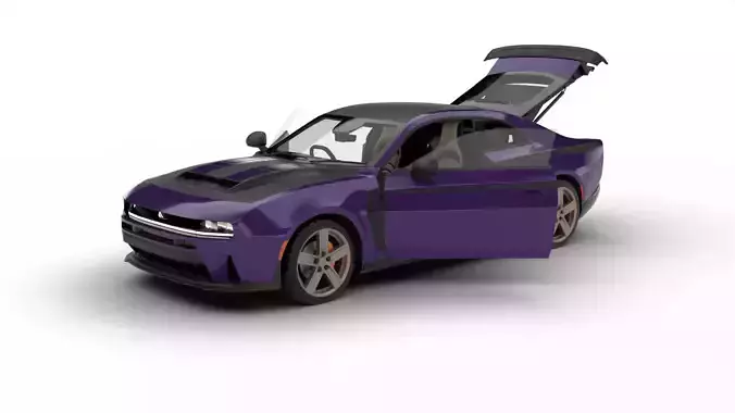 Dodge Charger SIXPACK Sema 2025 HQ 3d model