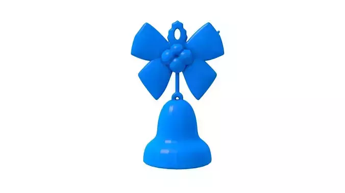 christmas bell - christmas bell stl - bell -  bell stl 