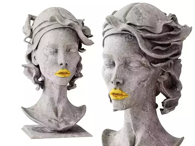 Abstract Female Sculpture Bust