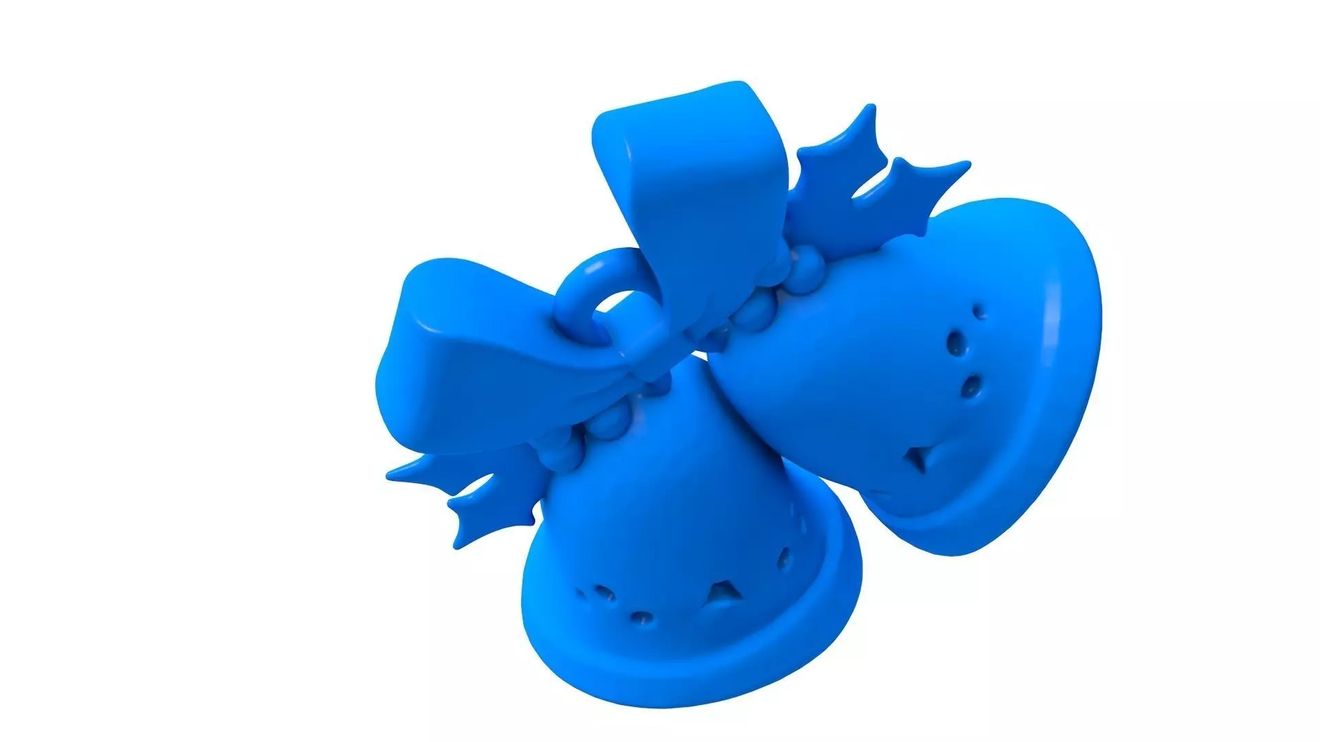 christmas bell -  christmas bell stl -  bell -  bell stl  3D print model_2