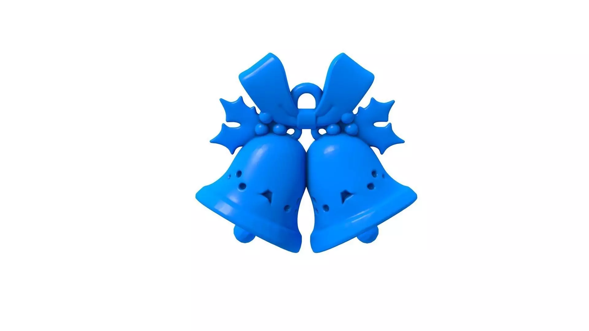 christmas bell -  christmas bell stl -  bell -  bell stl  3D print model_0