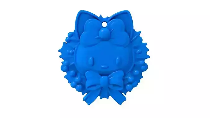 Christmas wreath -  Christmas -  wreath stl - wreath - winter 