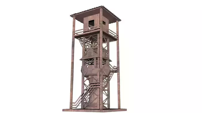 Wooden Watch Tower