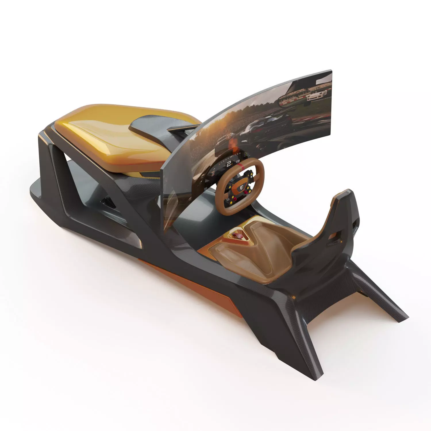 Racing Game Simulator Levitty 3D model_0