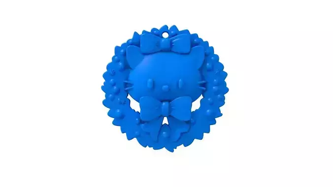 Christmas wreath - Christmas - wreath stl - wreath - winter 