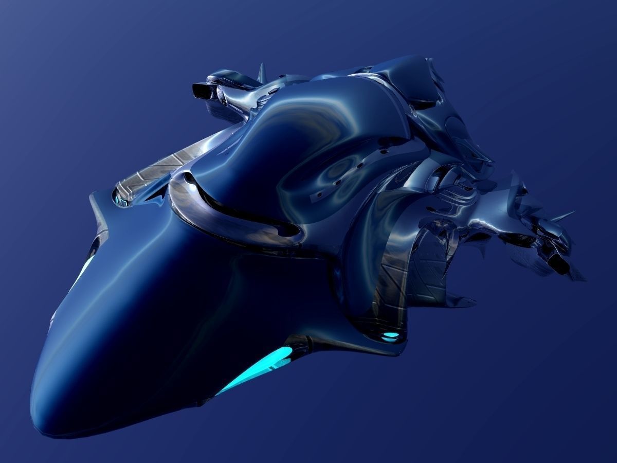 Anubian Battlecruiser 3D model_8