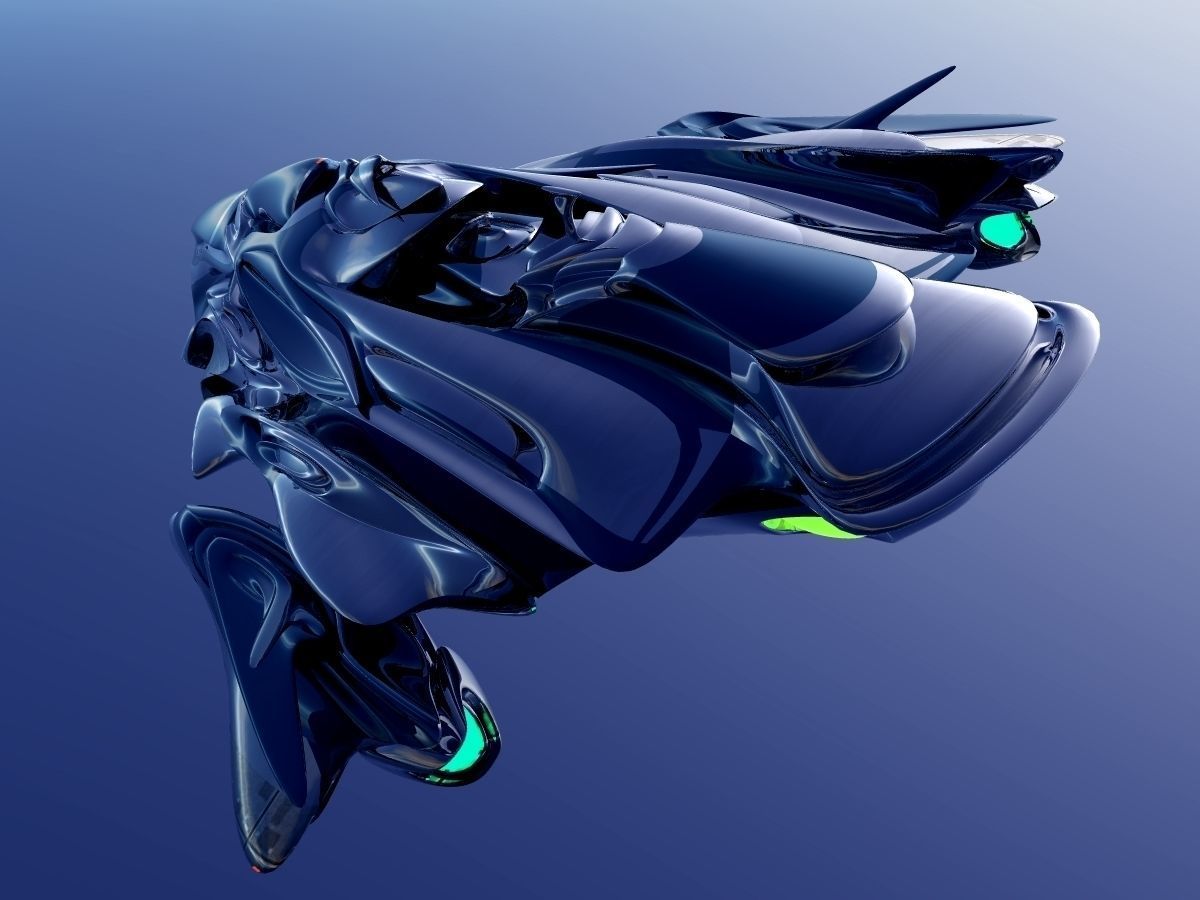 Anubian Battlecruiser 3D model_2