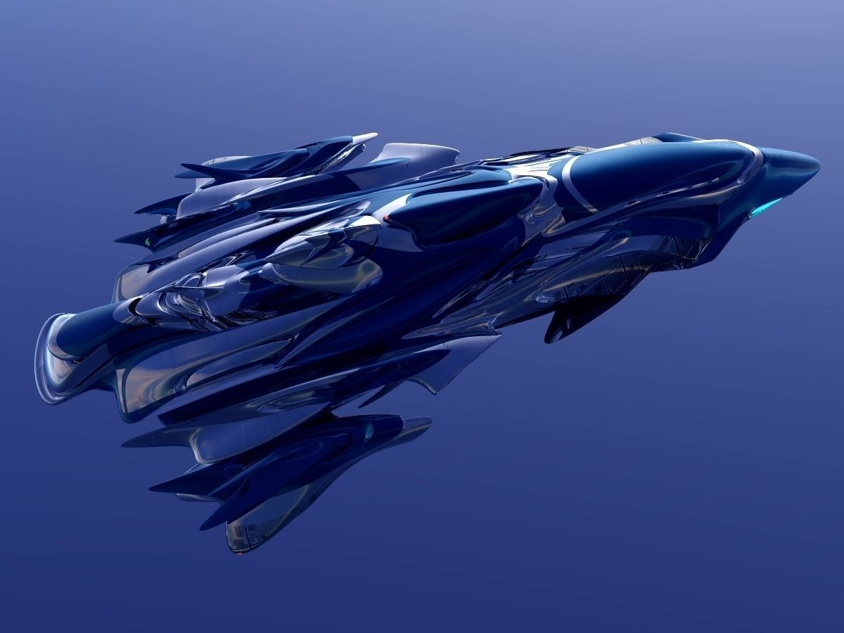 Anubian Battlecruiser 3D model_9