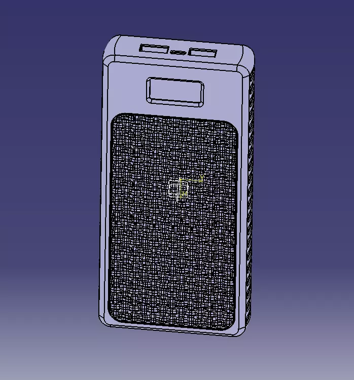 Power Bank Enclosure Loop Straight Style 3D print model_25