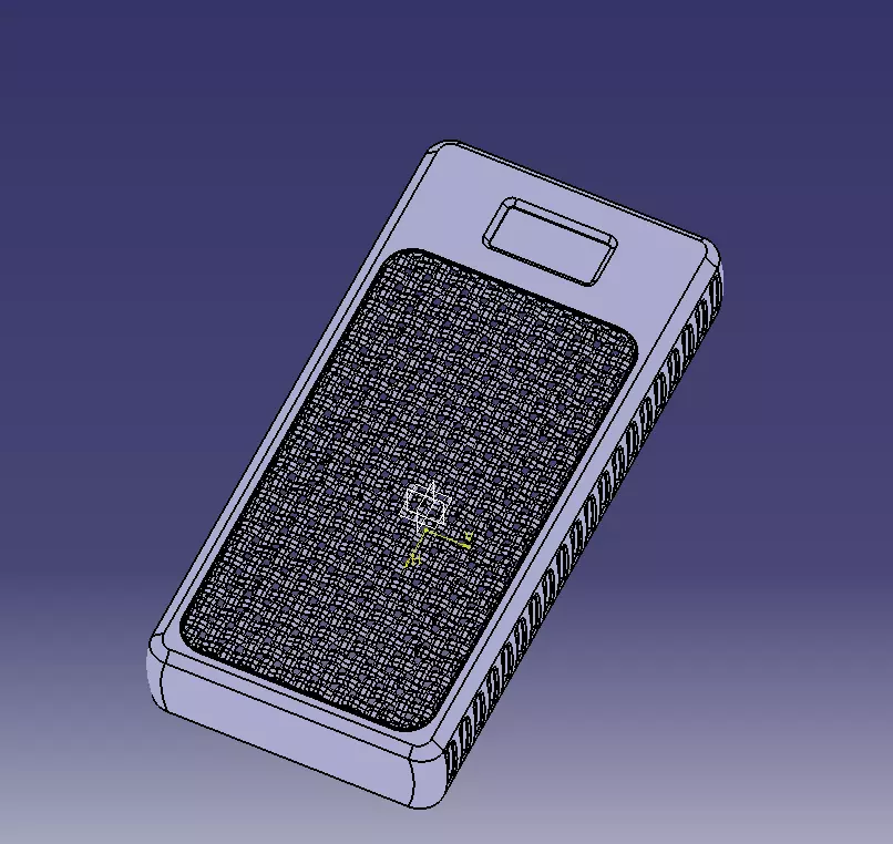 Power Bank Enclosure Loop Straight Style 3D print model_7