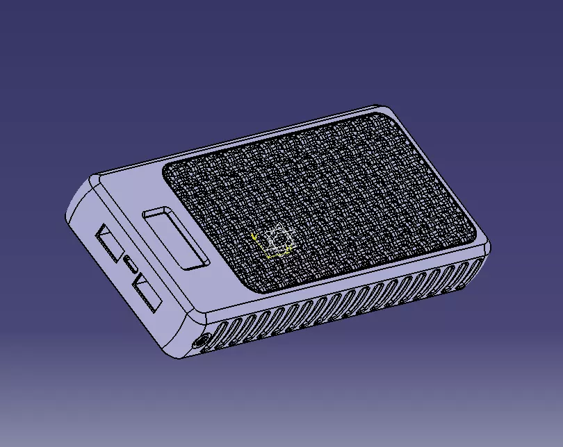 Power Bank Enclosure Loop Straight Style 3D print model_13