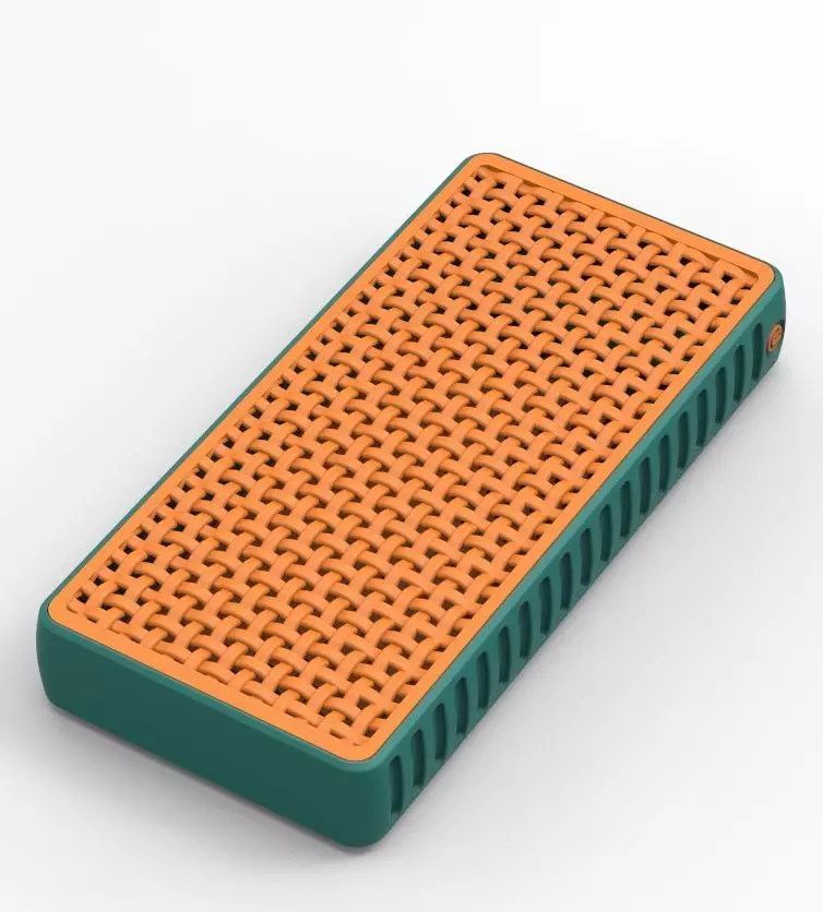 Power Bank Enclosure Loop Straight Style 3D print model_45