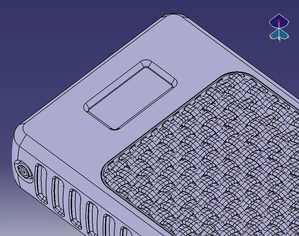 Power Bank Enclosure Loop Straight Style 3D print model_29