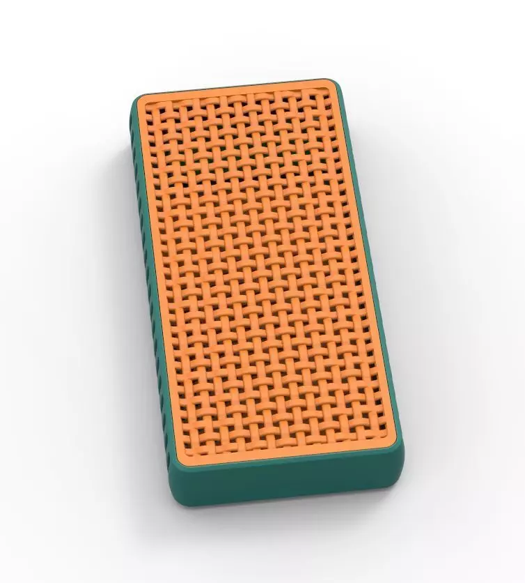 Power Bank Enclosure Loop Straight Style 3D print model_44