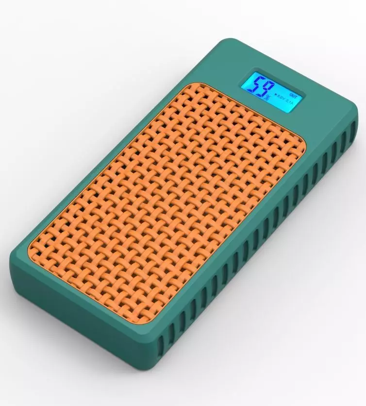 Power Bank Enclosure Loop Straight Style 3D print model_51